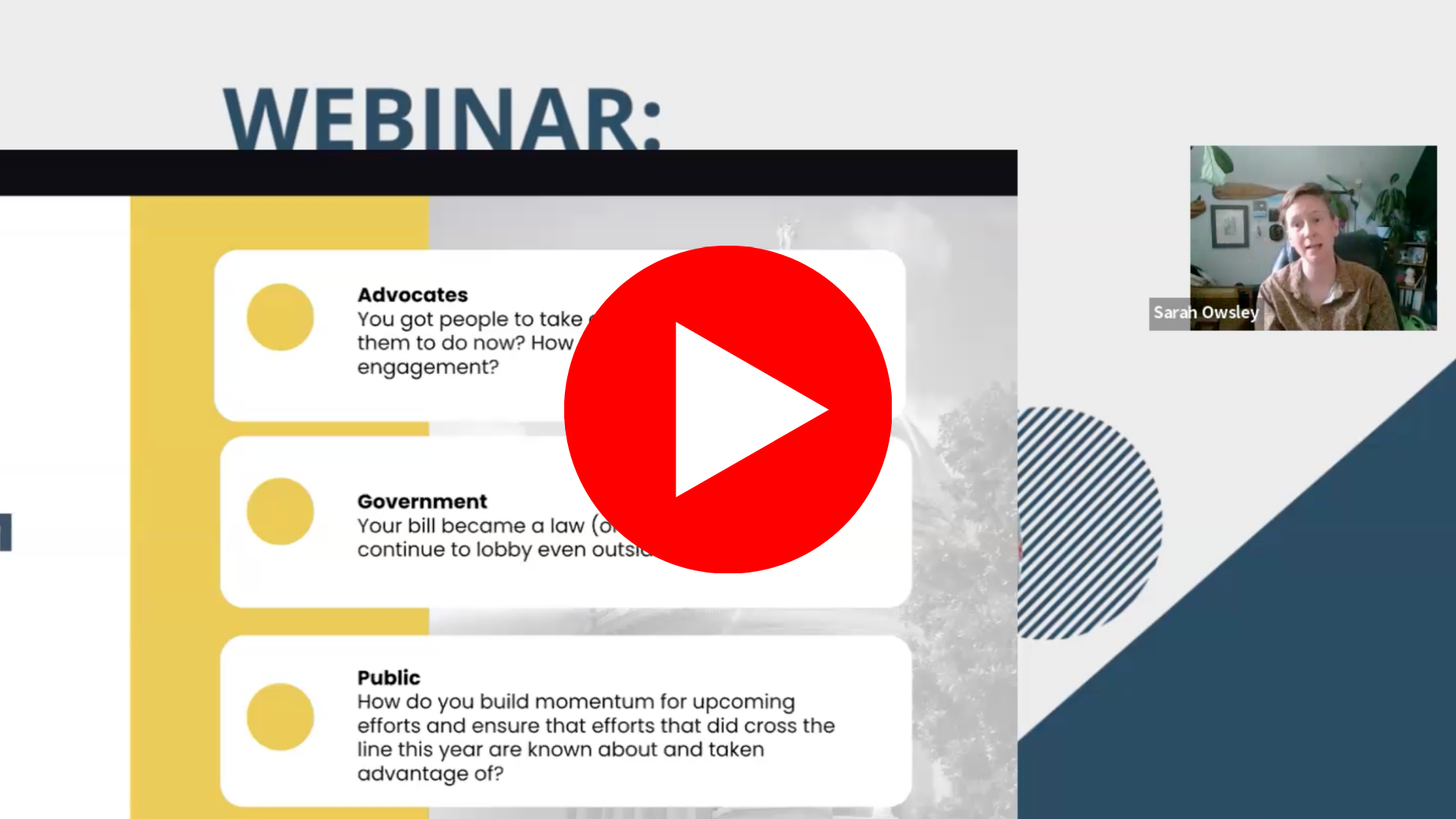 Webinar: Are you ready for the end of legislative session?